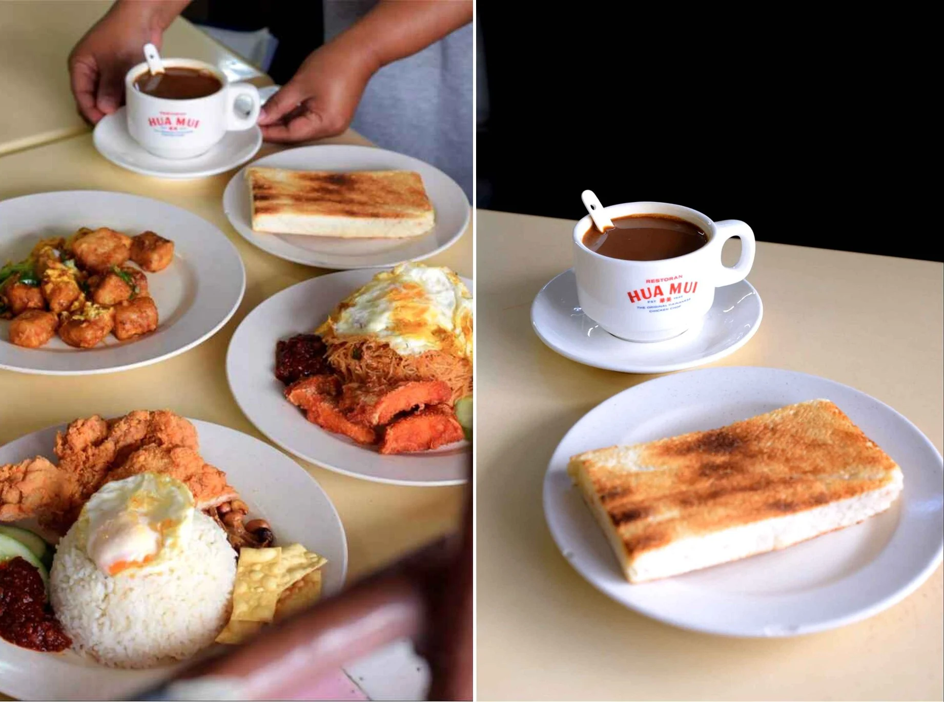Hainanese Chicken Chop Hua Mui
