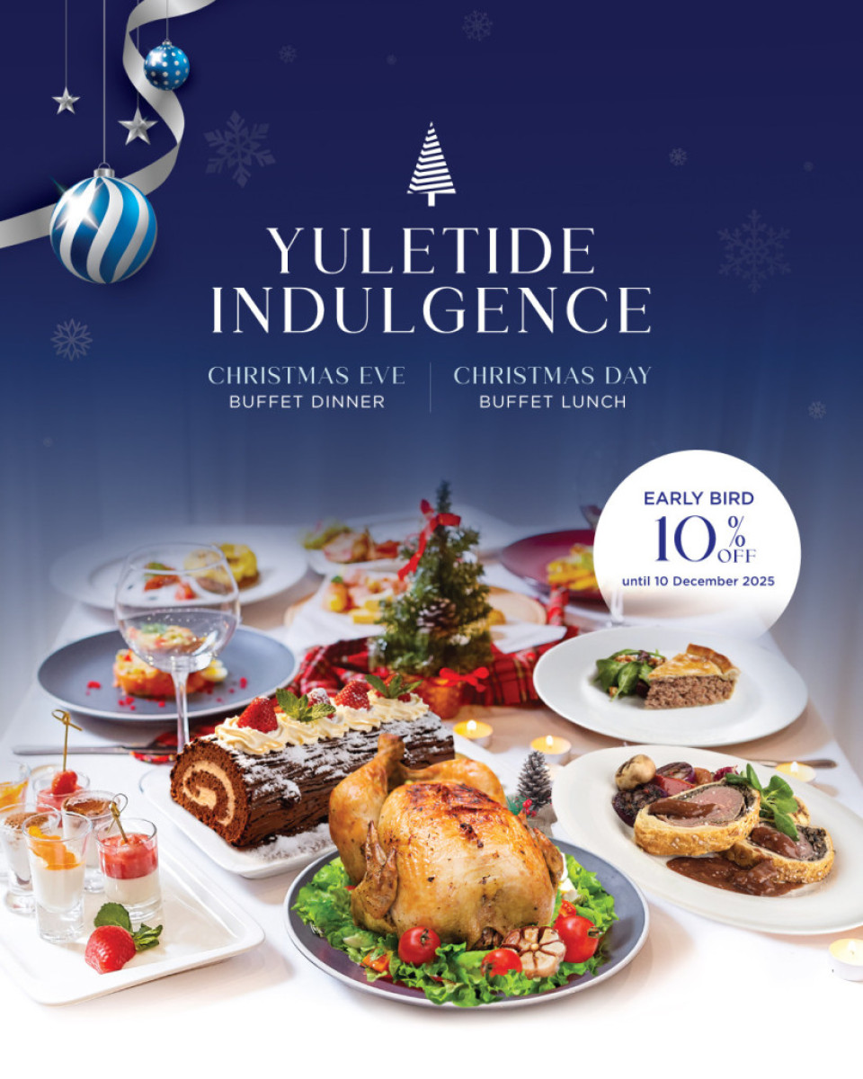 Yuletide indulgence at Berjaya Penang Hotel